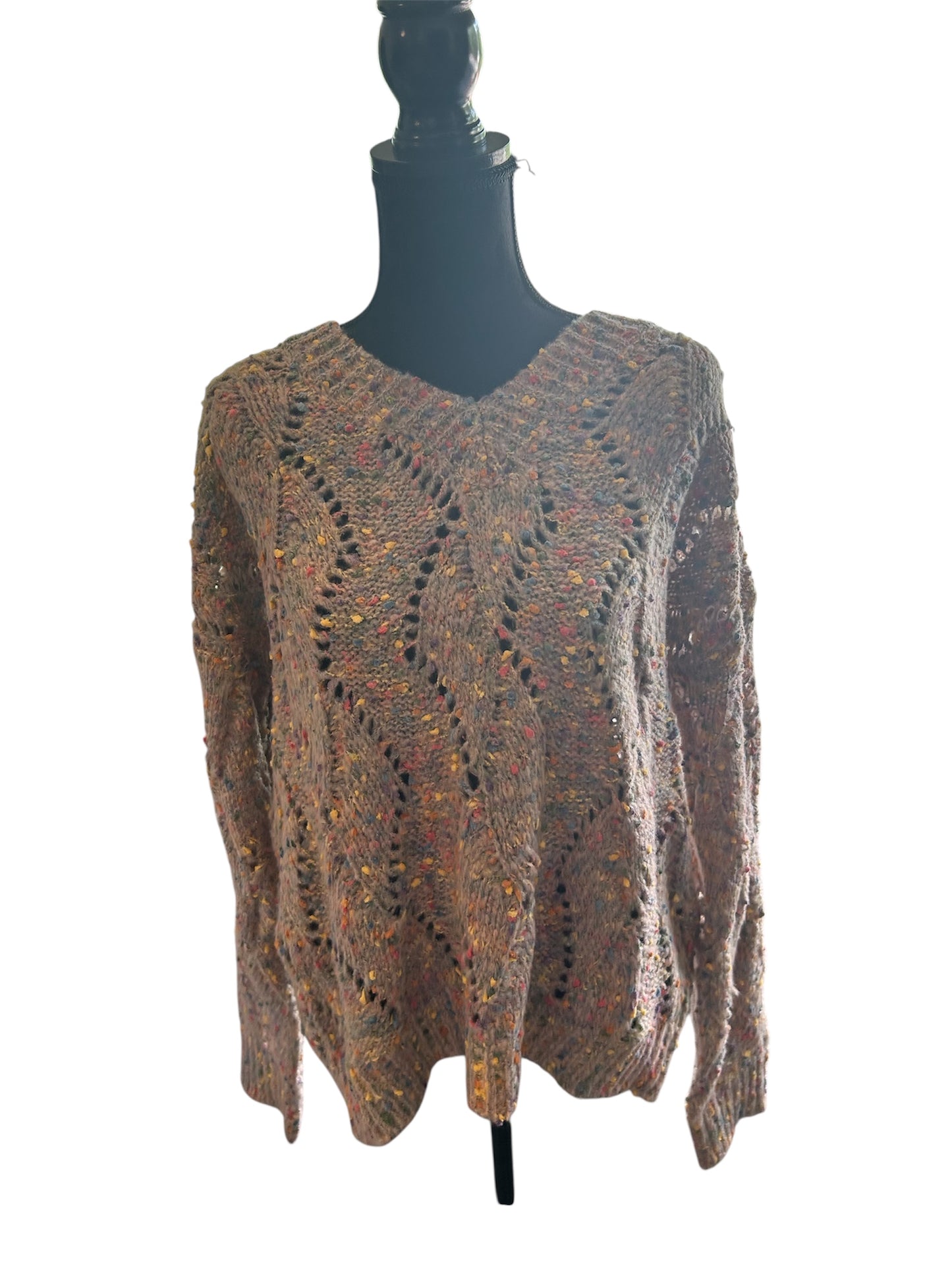 Multicolored sweater