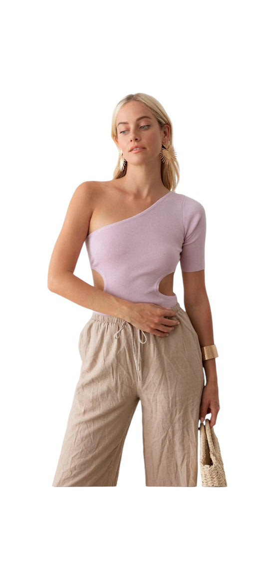 Over the shoulder body suit