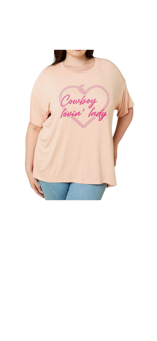 Cowboy liven tee shirt
