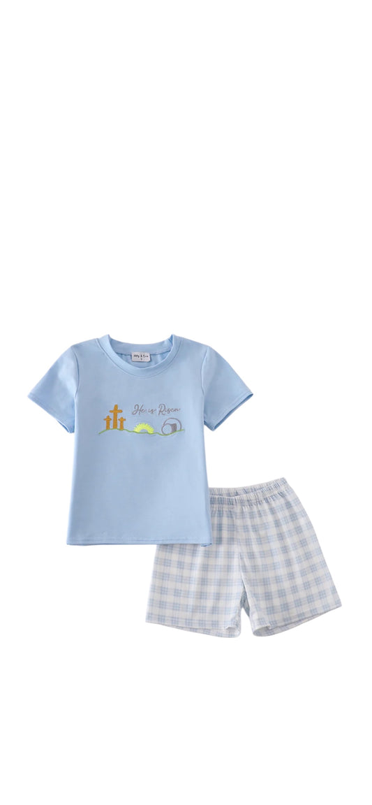He is Risen short set