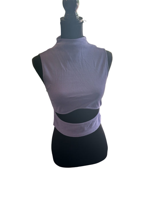 Lavender crop top