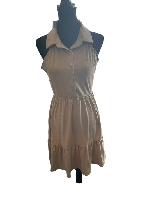 Tan summer dress